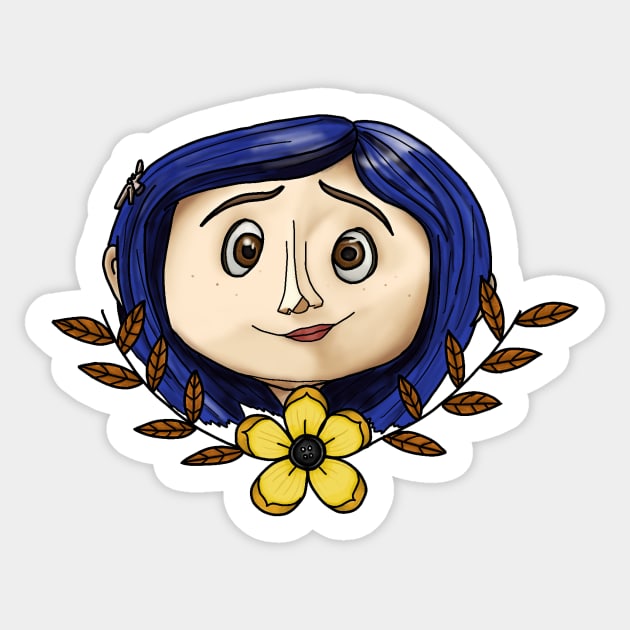 Coraline Sticker by Fieldm0use